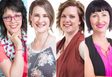 4 Women showing perfect hairstyles for women over 30