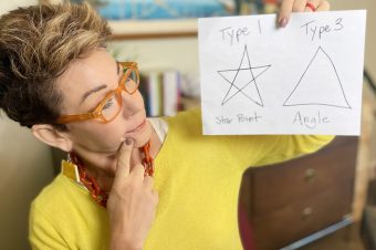 Carol explains Type 1 Star points vs Type 3 triangles